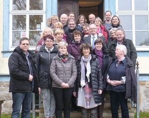 Gruppenfoto Teilnehmer Studienreise 2014 nach Thüringen