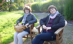 Christiane Opitz und Susann Schmorell im Landpark Lauenbrück