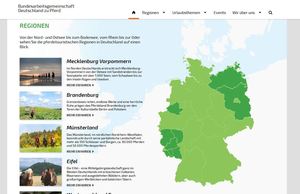 Homepage Deutschland zu Pferd